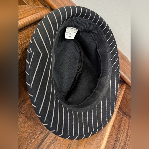 David & young men's Gangster fedora hat, pinstripes,  1920's style hat - Picture 7 of 7